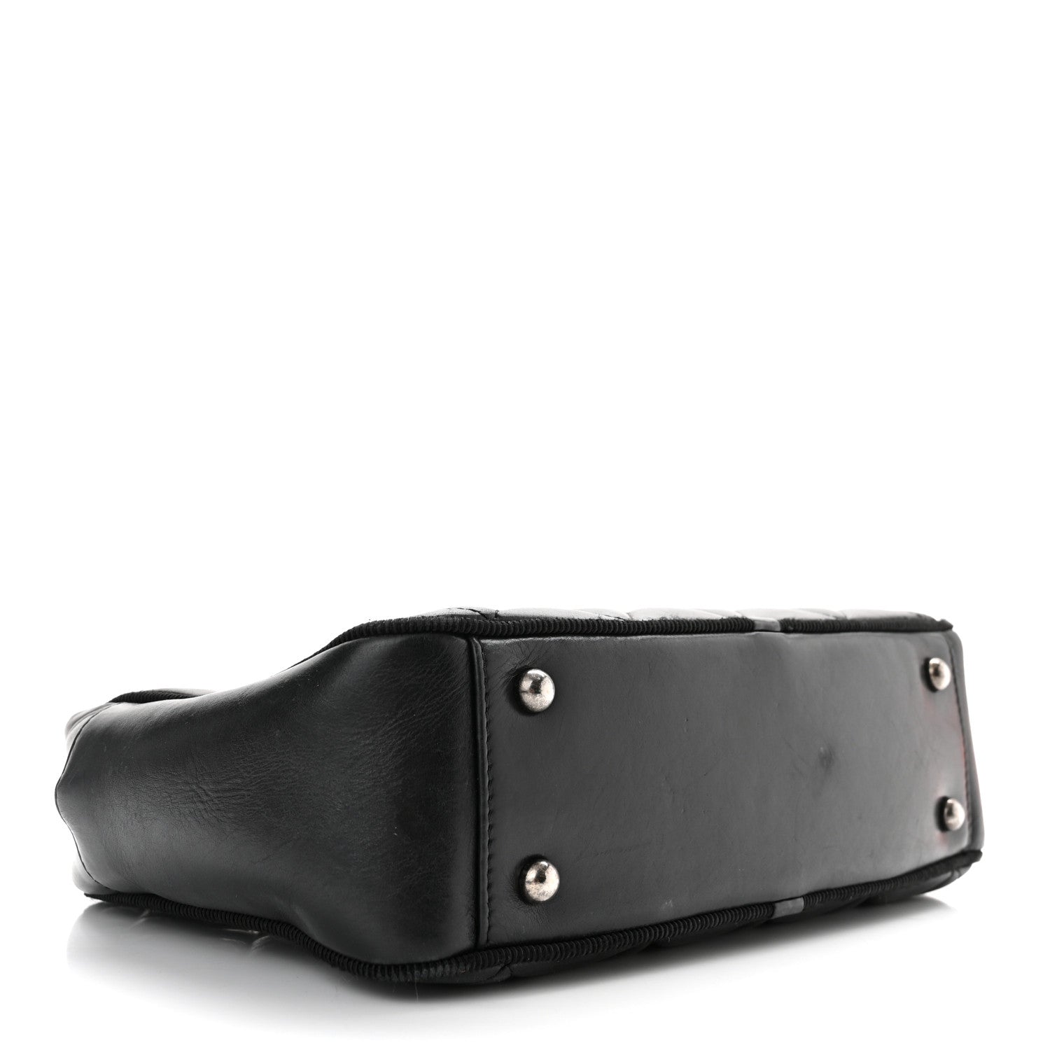 Chanel Calfskin Quilted Small Ballerine Camera Case Black 4 of 10