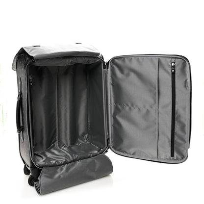 MCM Visetos Small Traveler Trolley Whelled Suitcase Black 5 of 12