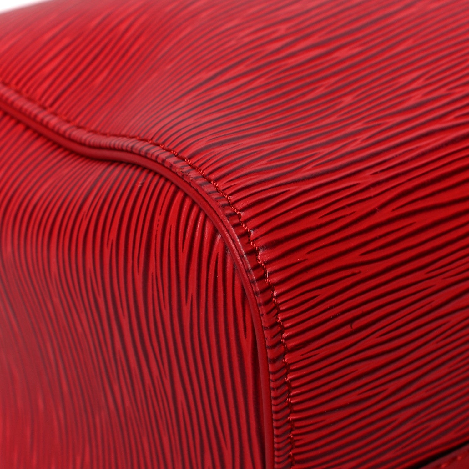Louis Vuitton Epi Speedy 25 Castillan Red 9 of 13