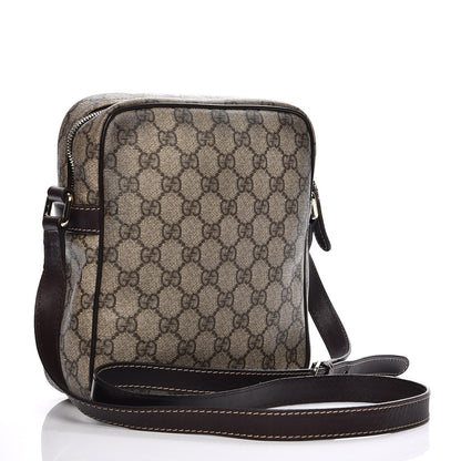 Gucci GG Plus Monogram Messenger Bag Dark Brown 3 of 10