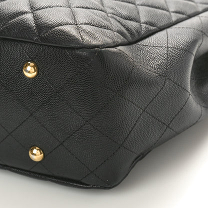 Chanel Caviar Quilted Large Shopping Tote Black 9 of 14