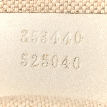 Gucci Canvas Flora Knight Small Zippered Tote White 6 of 14