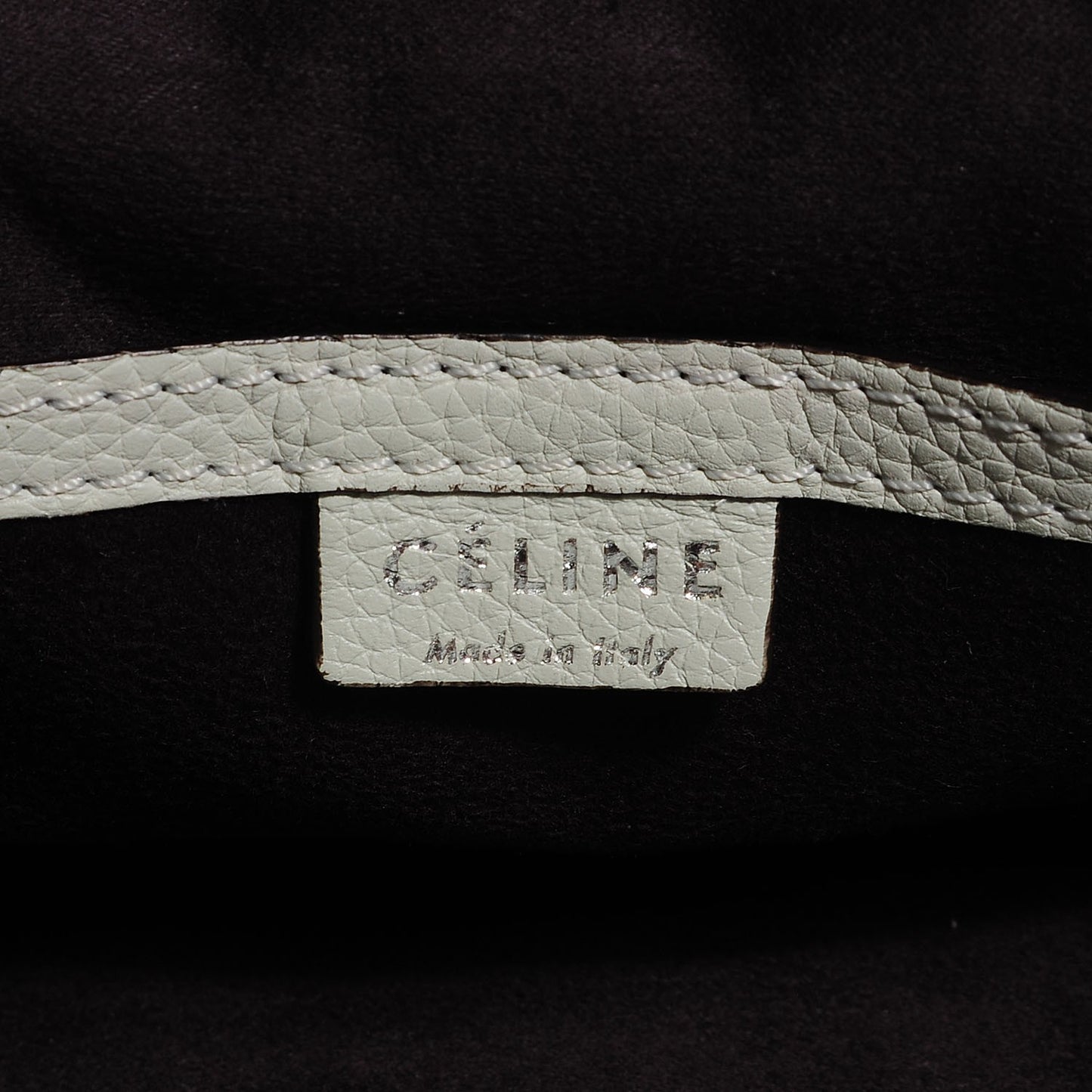 Drummed Calfskin Nano Luggage Lune
