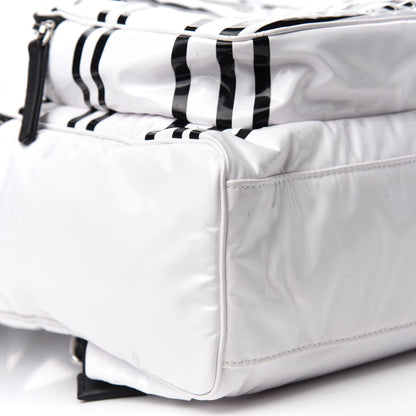 Chanel Vinyl La Pausa Bay Backpack White 6 of 9