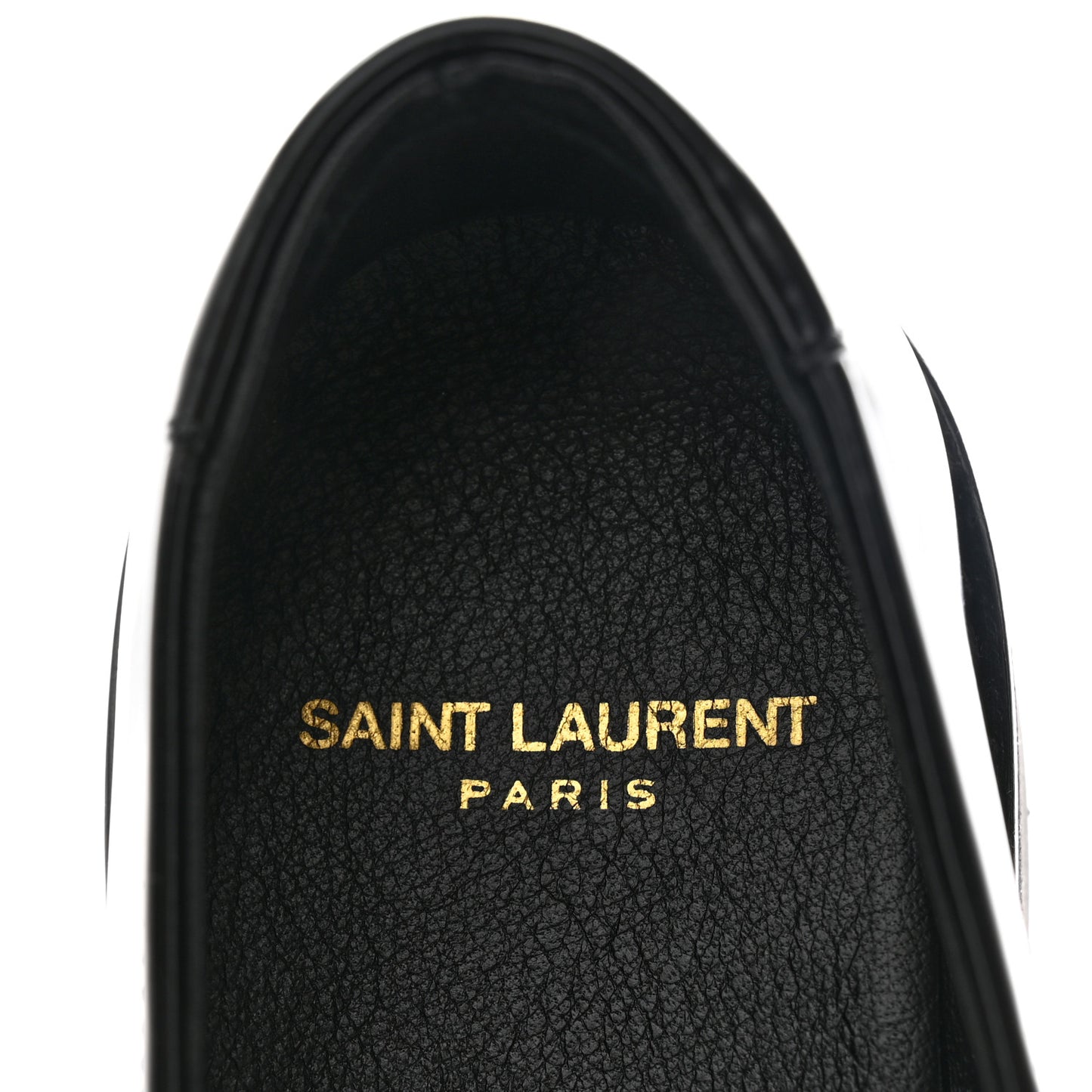 Glazed Calfskin Chunky Le Loafer Penny Slippers 39 Black