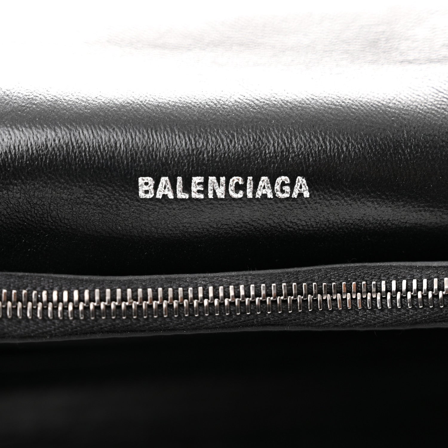 Balenciaga Crushed Calfskin Quilted Matte Black Hardware Small Crush Chain Bag Black 6 of 9