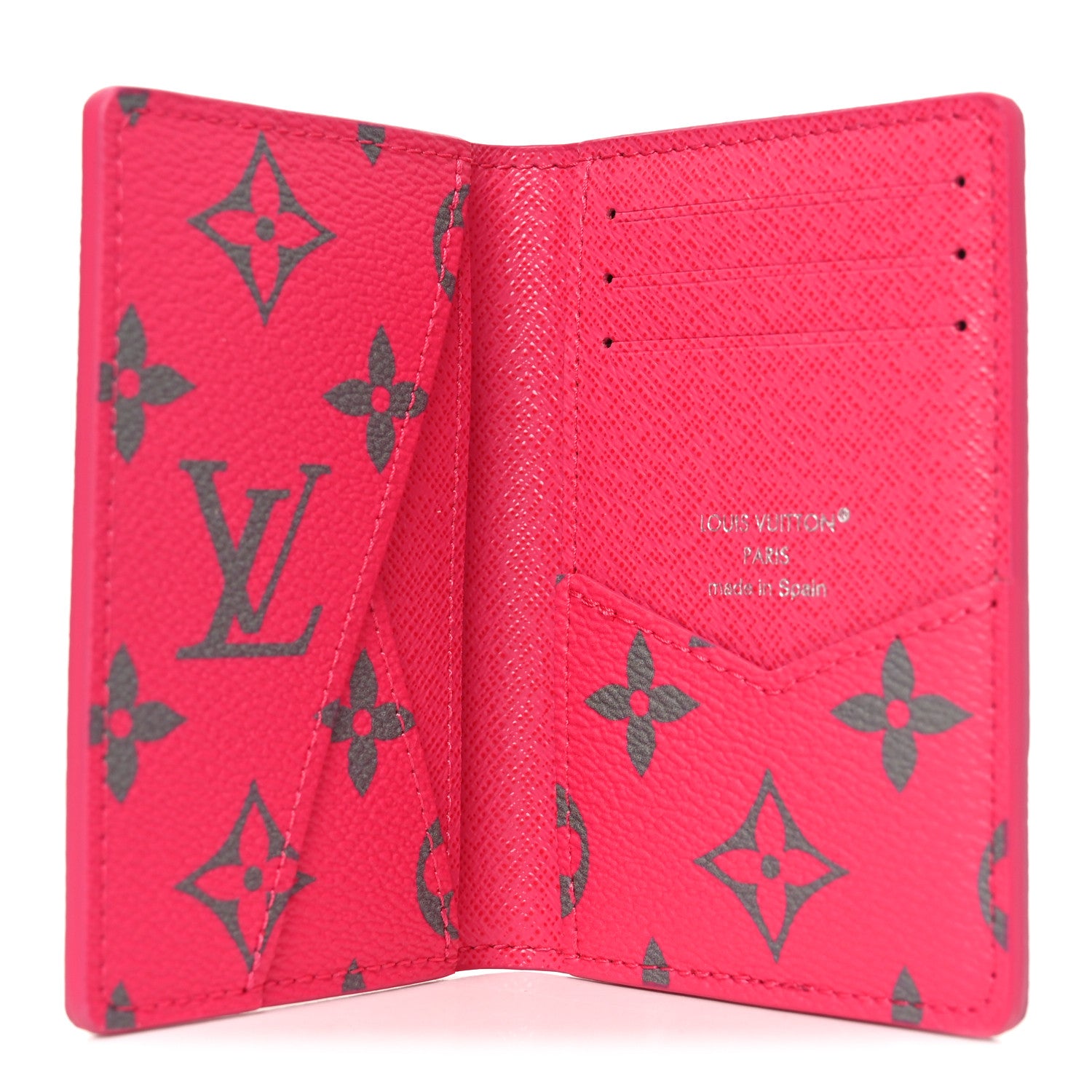 Louis Vuitton Taigarama Pocket Organizer NM Grey Pink 5 of 7