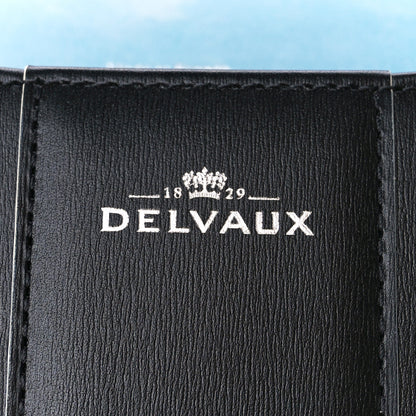Delvaux Box Calfskin MM Brillant Clouds Satchel Black Ciel 7 of 14