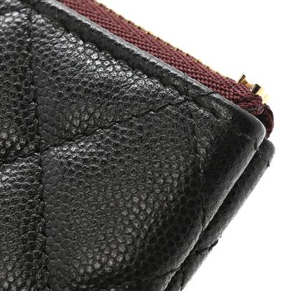 Chanel Caviar Quilted Small Cosmetic Case Black 9 of 10