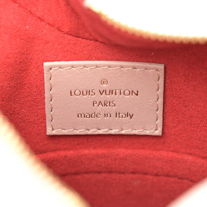 Louis Vuitton Lambskin Embossed Monogram Fall In Love Sac Coeur Light Pink 6 of 9