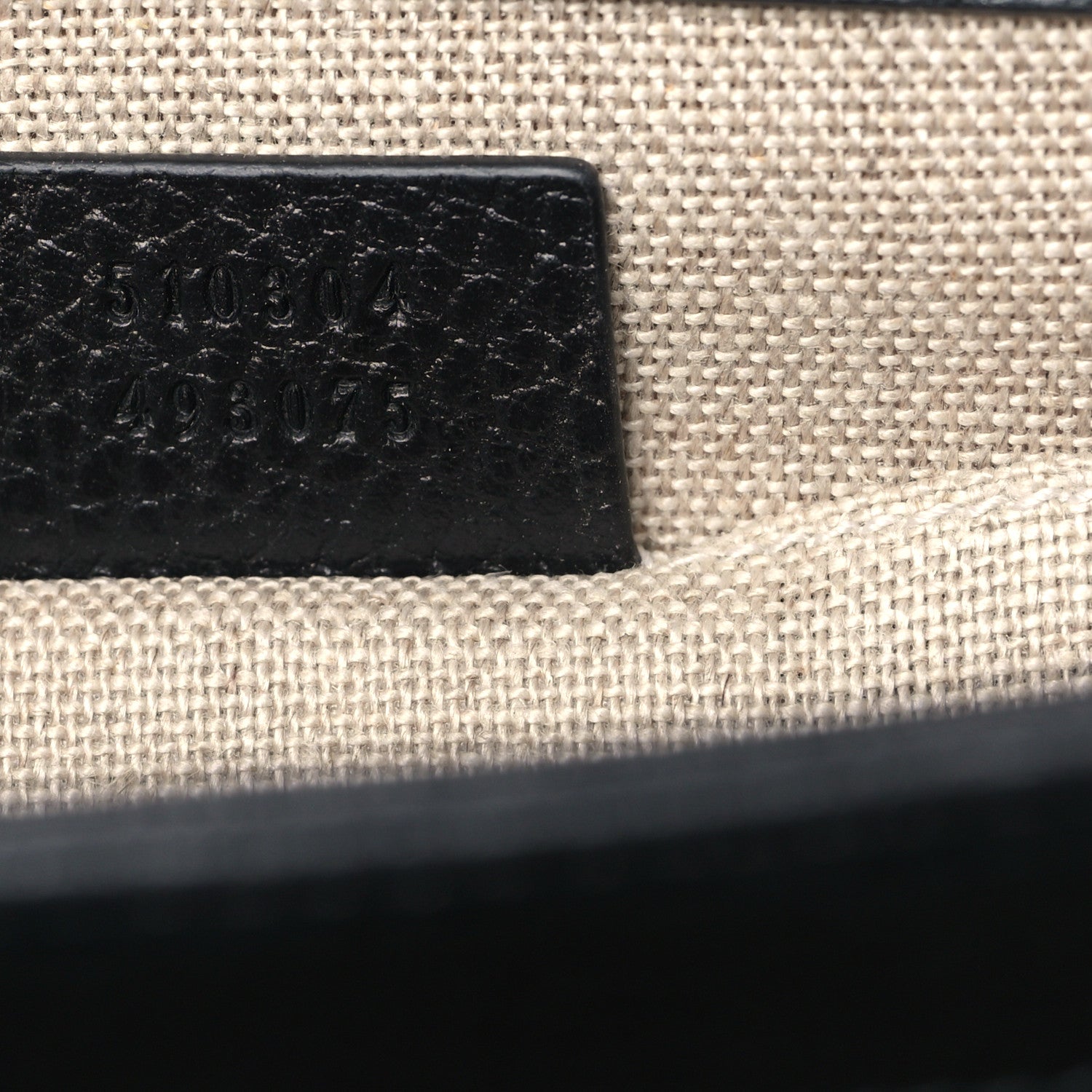 Gucci Dollar Calfskin Small Interlocking G Shoulder Bag Black 7 of 9