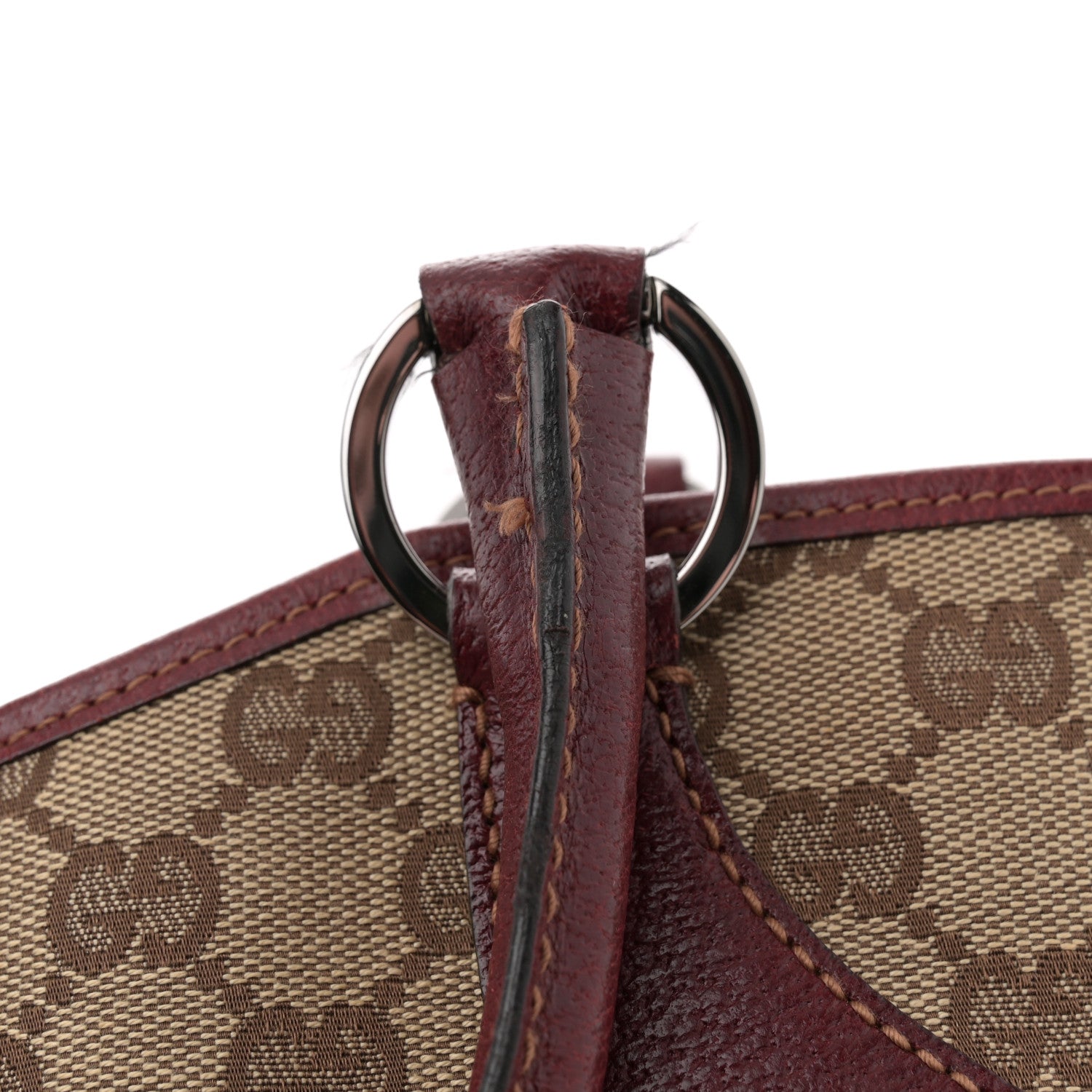 Gucci Monogram Shoulder Bag Red 11 of 12