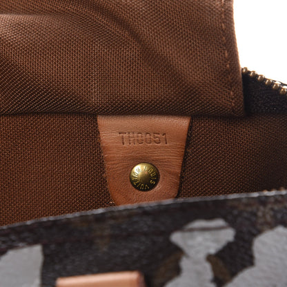 Louis Vuitton Monogram Graffiti Speedy 30 Silver 7 of 19