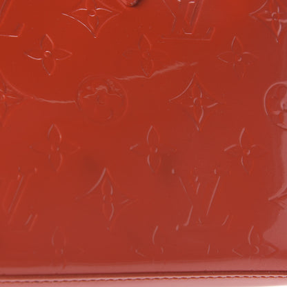Louis Vuitton Vernis Wilshire PM Orange Sunset 9 of 9