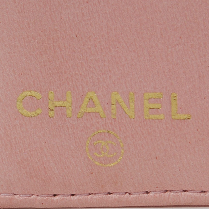 Caviar CC French Wallet Pink