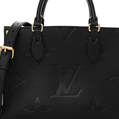 Louis Vuitton Empreinte Monogram Giant Onthego PM Black 7 of 13