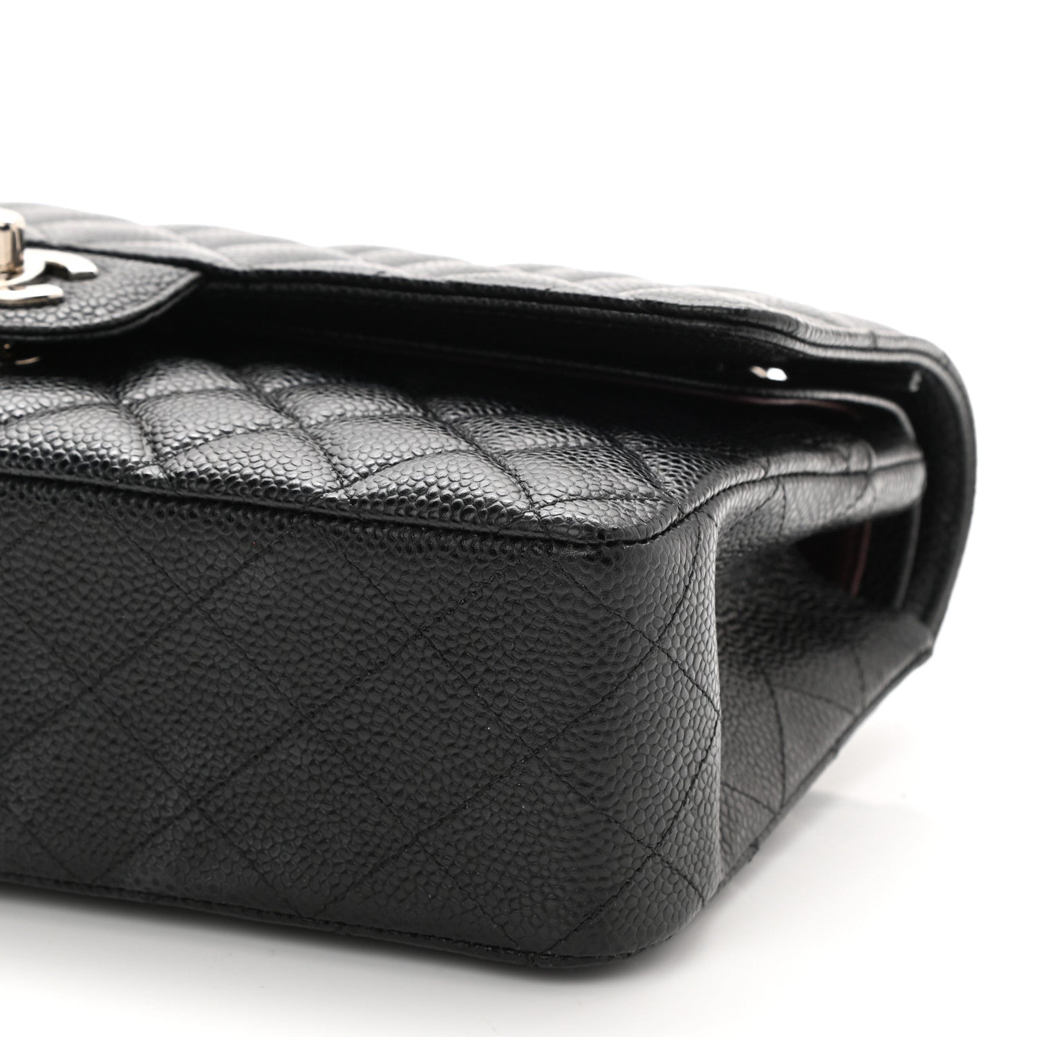 Chanel Caviar Quilted Medium Double Flap Black 10 of 10
