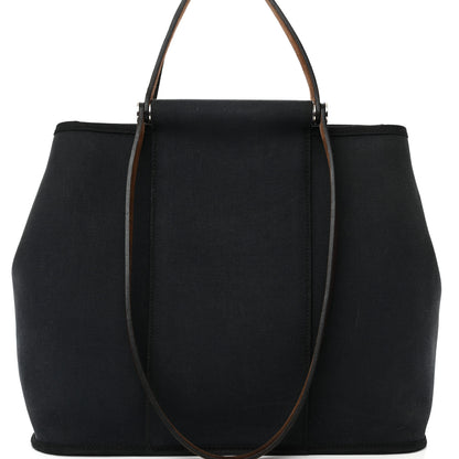 Hermes Toile Cabag 32 Black 8 of 11