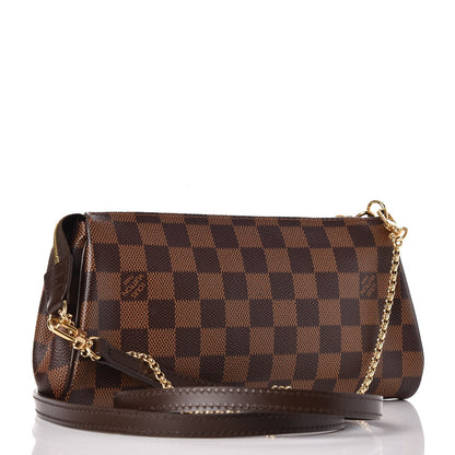 Louis Vuitton Damier Ebene Eva Clutch 3 of 7