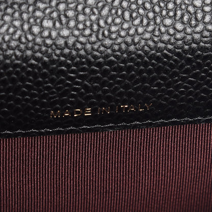 Chanel Caviar Quilted Flap Card Holder Black 7 of 9
