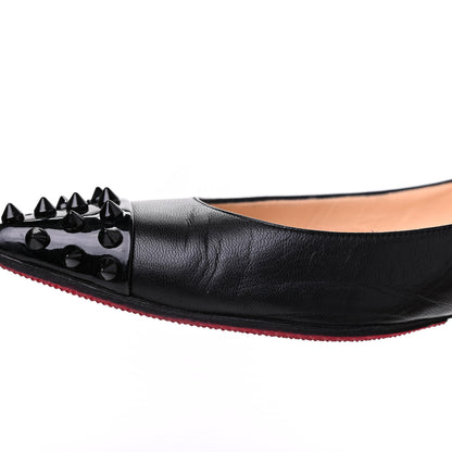 Christian Louboutin Kid Patent Geo Flats 36.5 Black 18 of 23