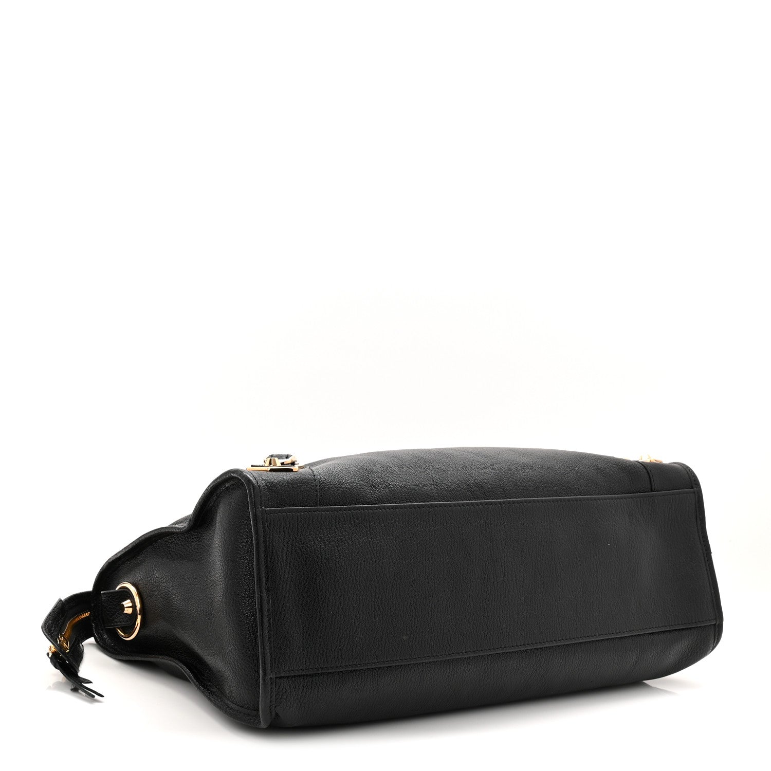 Balenciaga Chevre Gold Metallic Edge Hardware City Black 5 of 11