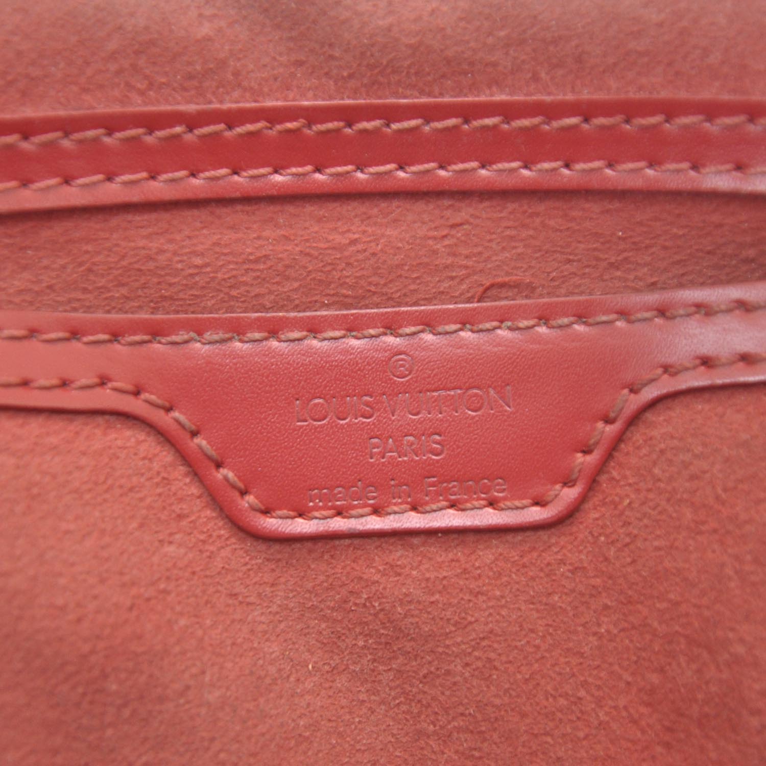 Louis Vuitton Epi Saint Jacques PM Long Straps Red 8 of 10