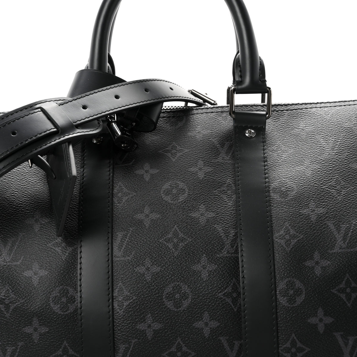 Louis Vuitton Monogram Eclipse Keepall Bandouliere 45 6 of 8