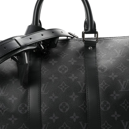 Louis Vuitton Monogram Eclipse Keepall Bandouliere 45 6 of 8