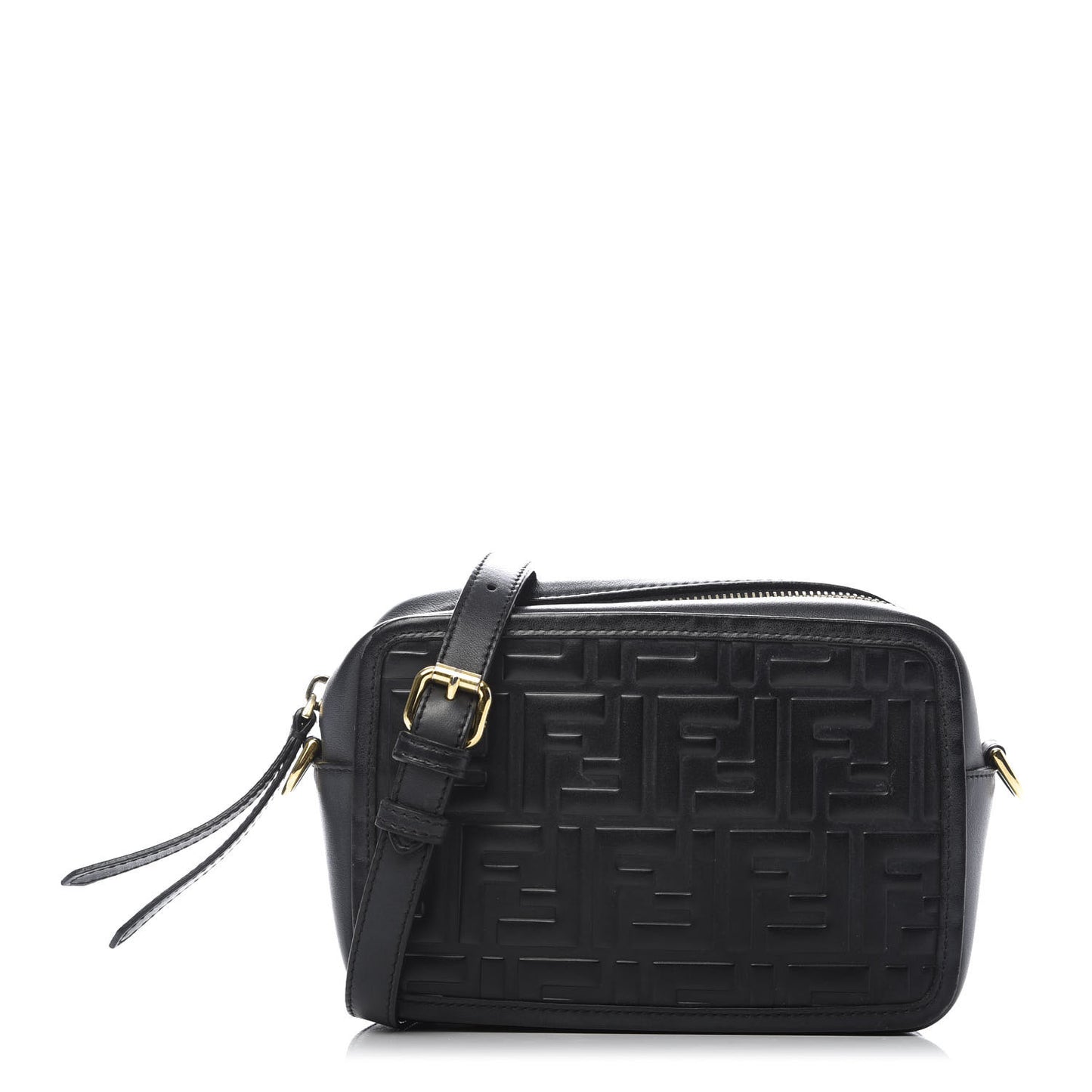 Vitello Century FF 1974 Embossed Mini Camera Case Black