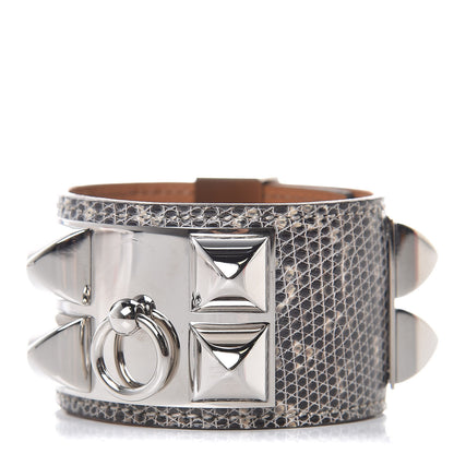 Hermes Lizard Collier De Chien CDC Bracelet S Ombre 1 of 7