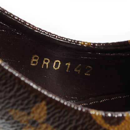 Louis Vuitton Patent Monogram Fetish Vanity Platform Pumps 35 7 of 8
