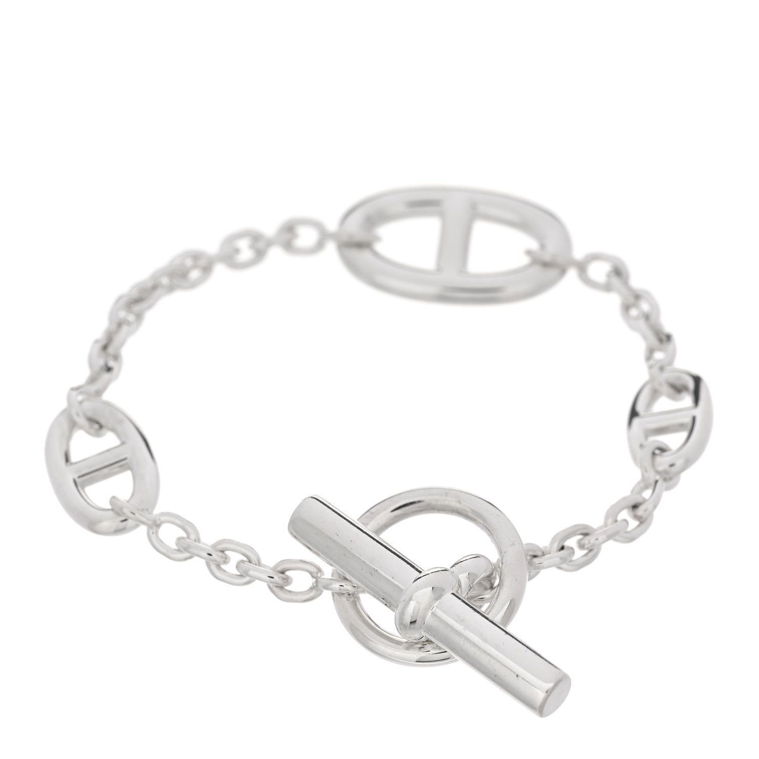 Hermes Sterling Silver Farandole Bracelet ST 2 of 3
