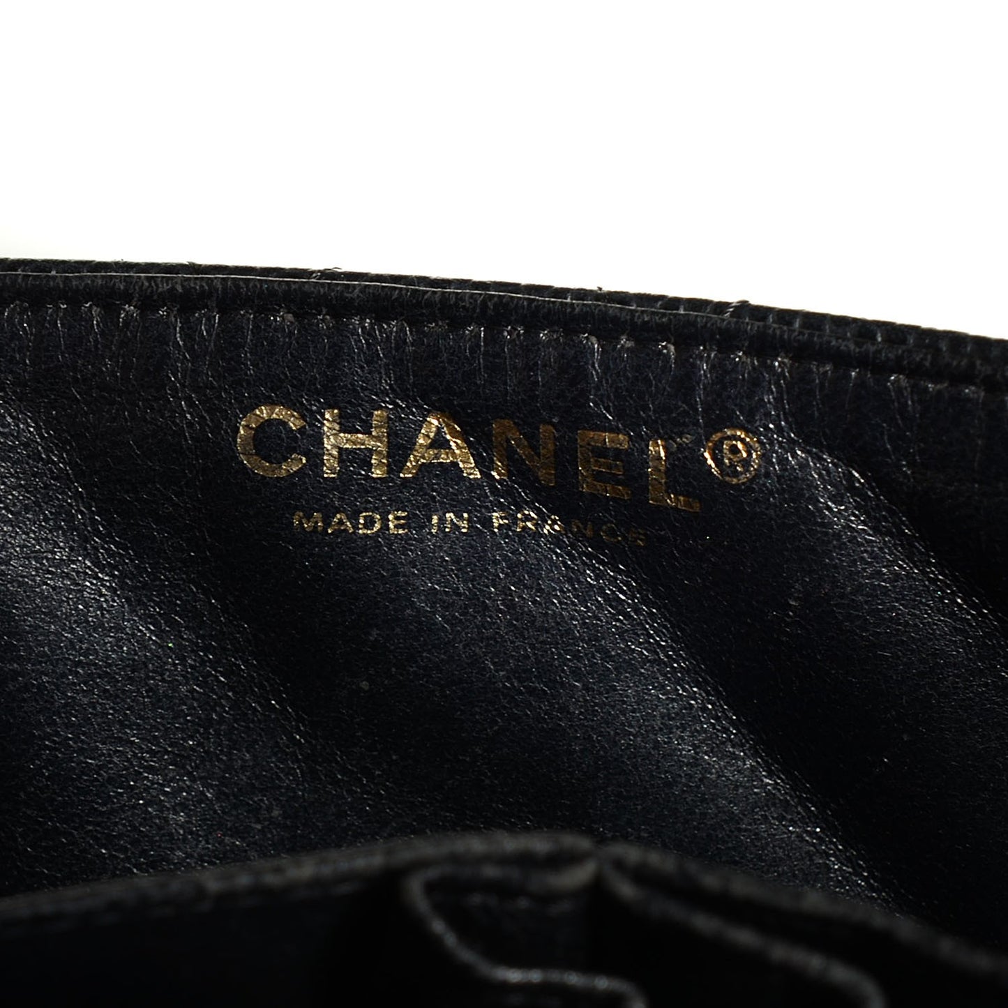 Caviar Quilted East West Flap Black