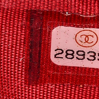 Chanel Caviar Quilted Boy Card Holder Red 7 of 11