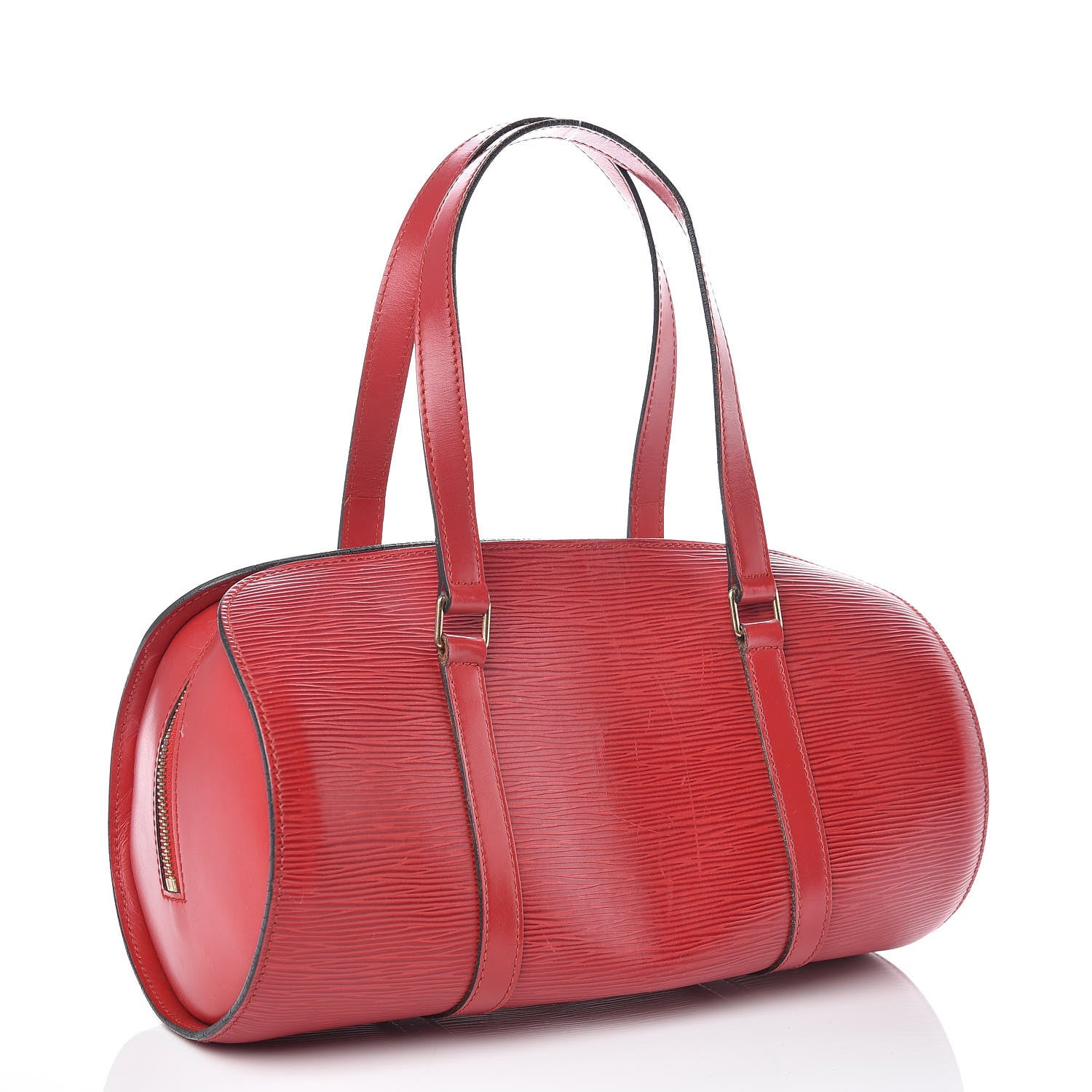 Louis Vuitton Epi Soufflot Castillan Red 3 of 15