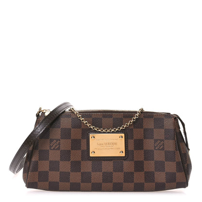 Louis Vuitton Damier Ebene Eva Clutch 1 of 11
