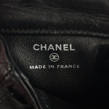 Chanel Calfskin Quilted 2.55 Ankle Wrist Bag Black 5 of 7