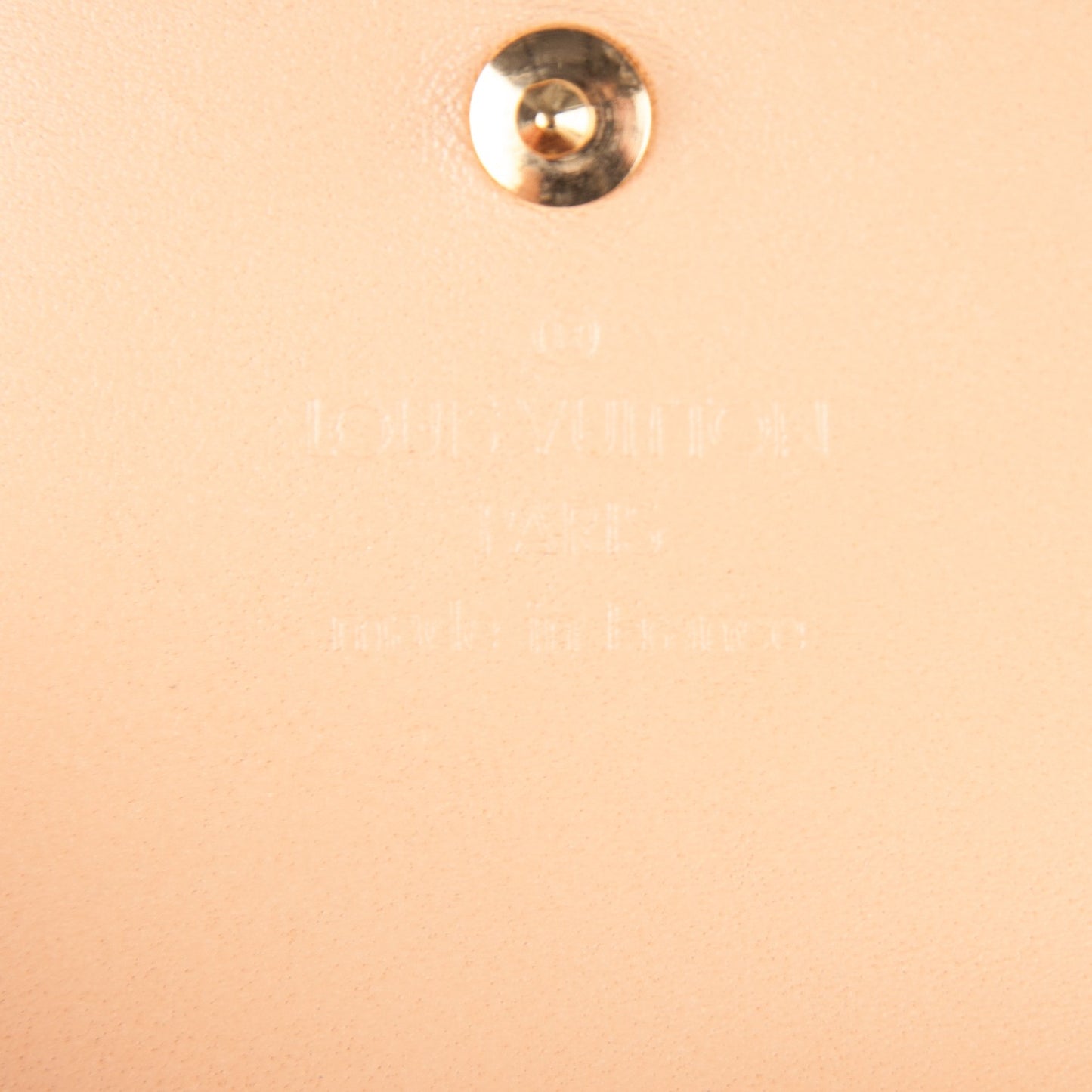 Monogram Cherry Blossom Porte-Monnaie Plat Coin Purse Pink