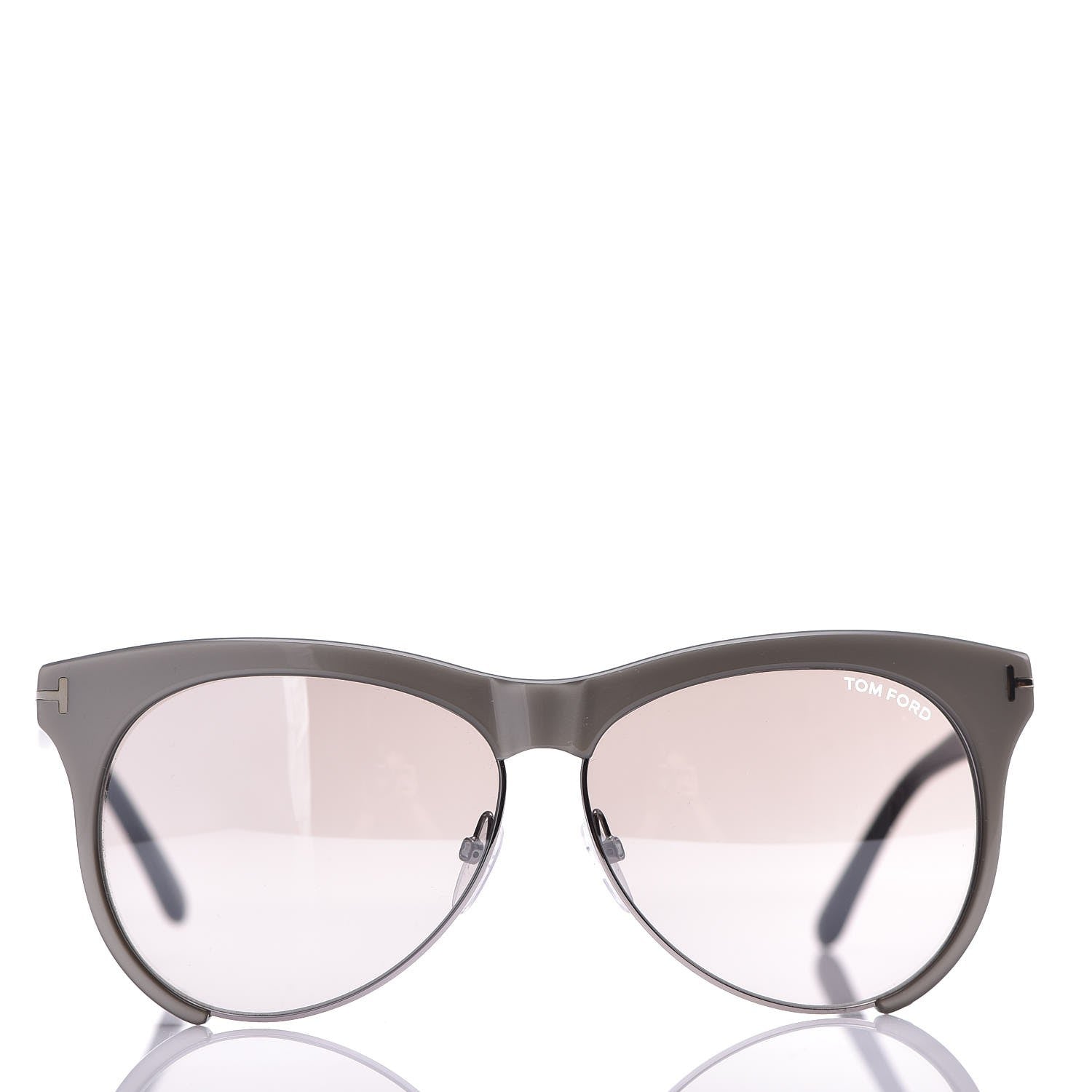 Tom Ford Leona Sunglasses TF365 Grey 2 of 8