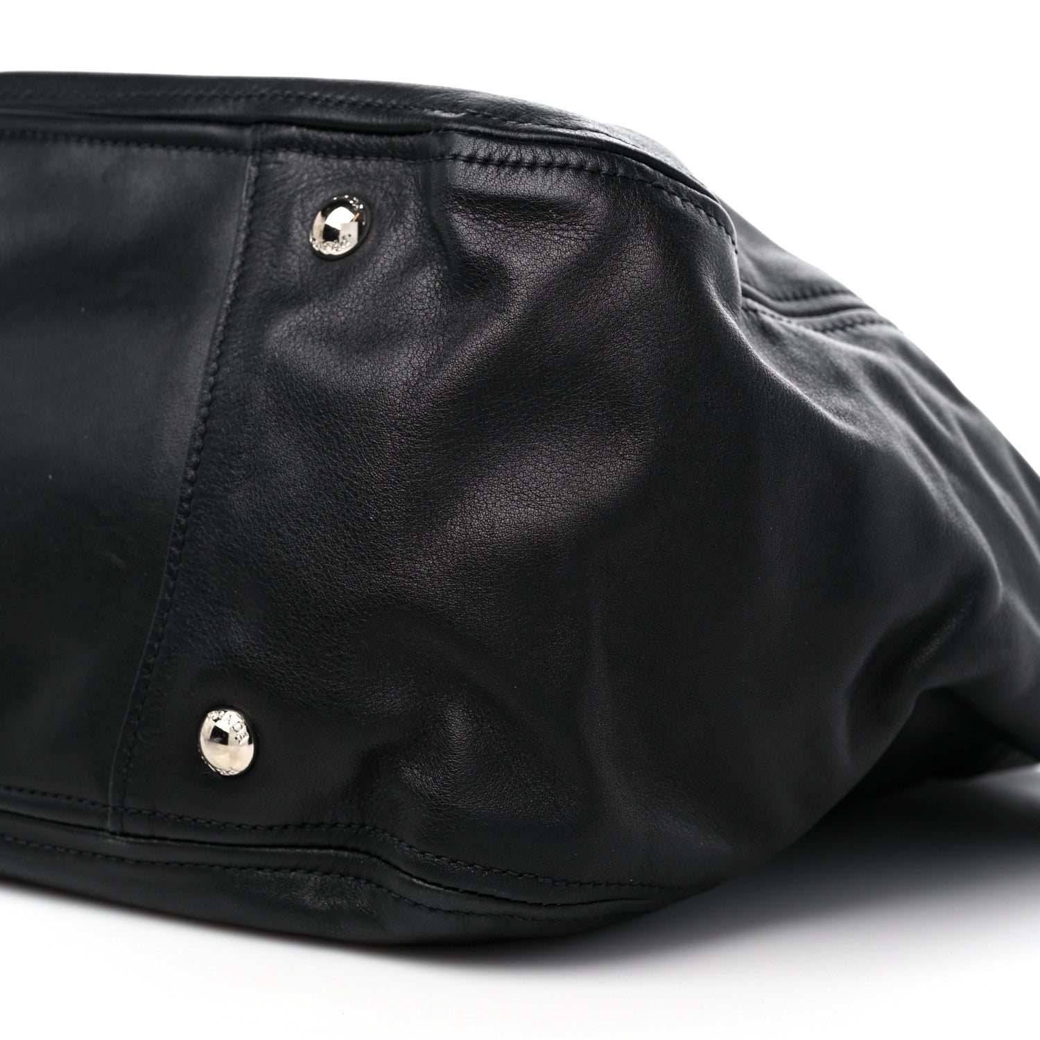 Prada Soft Calf Satchel Black 8 of 8
