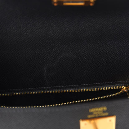 Hermes Epsom Kelly Sellier 28 Black 12 of 12