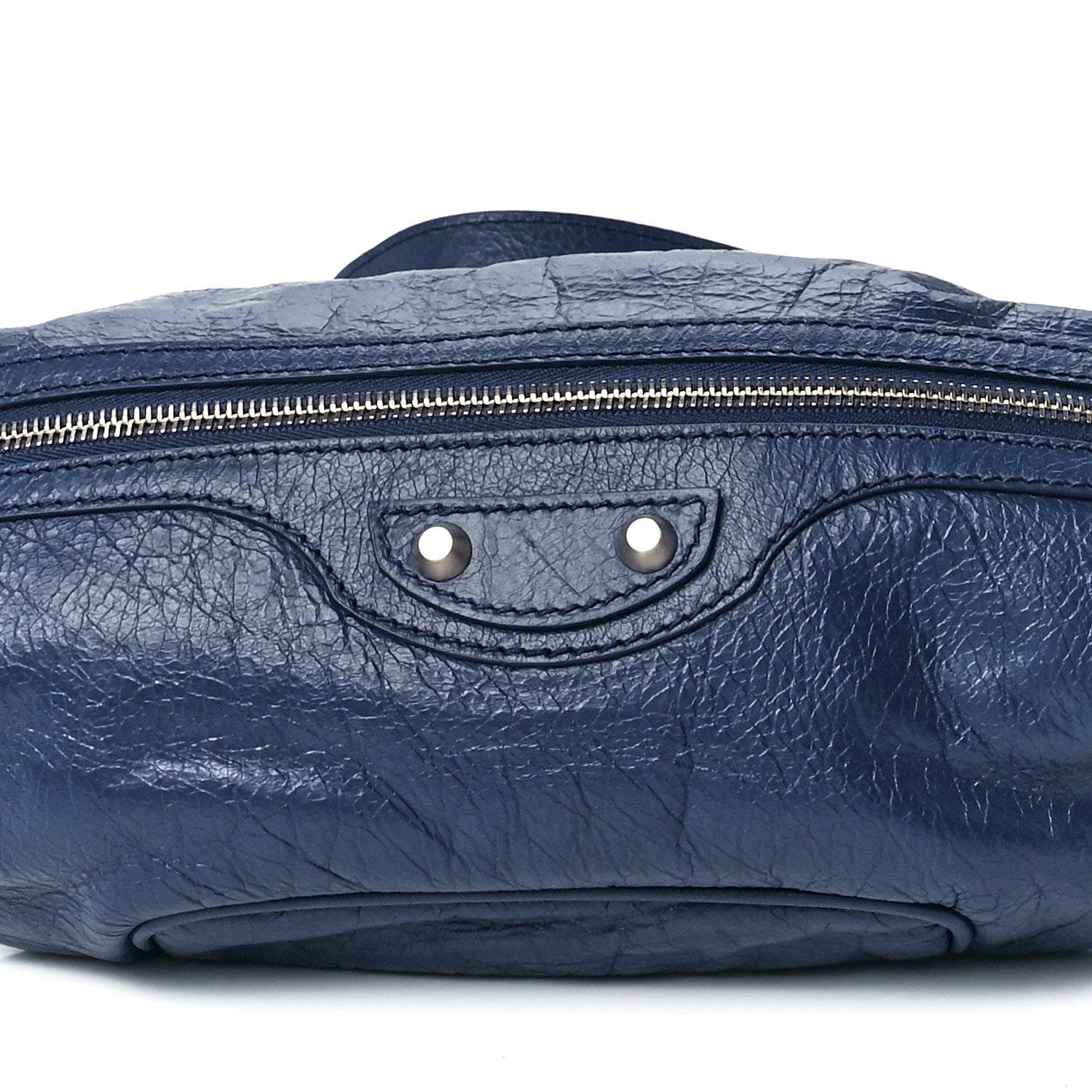 Balenciaga Stadio Classic Silver Hardware Neo Lift Hip Bag Bleu Roi 8 of 11