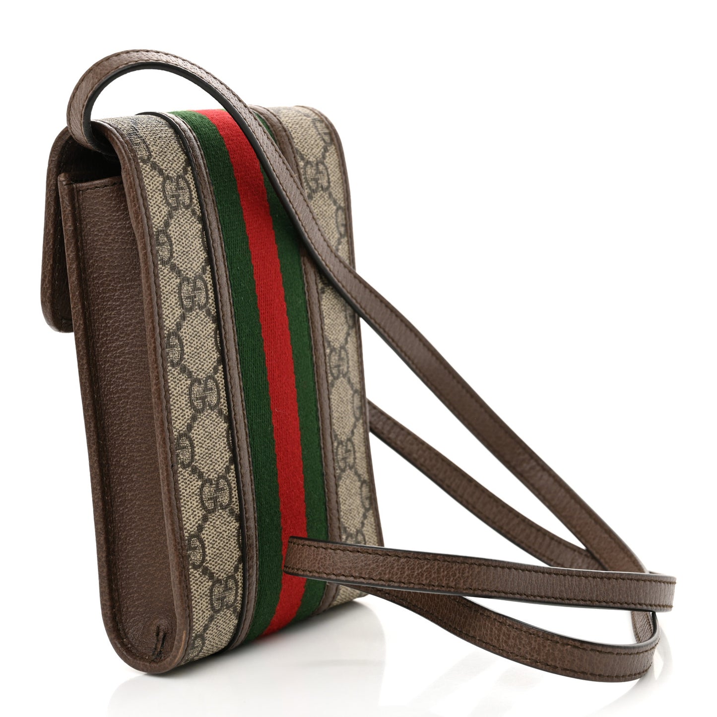 GG Supreme Monogram Web Mini Ophidia Crossbody Bag Beige New Acero