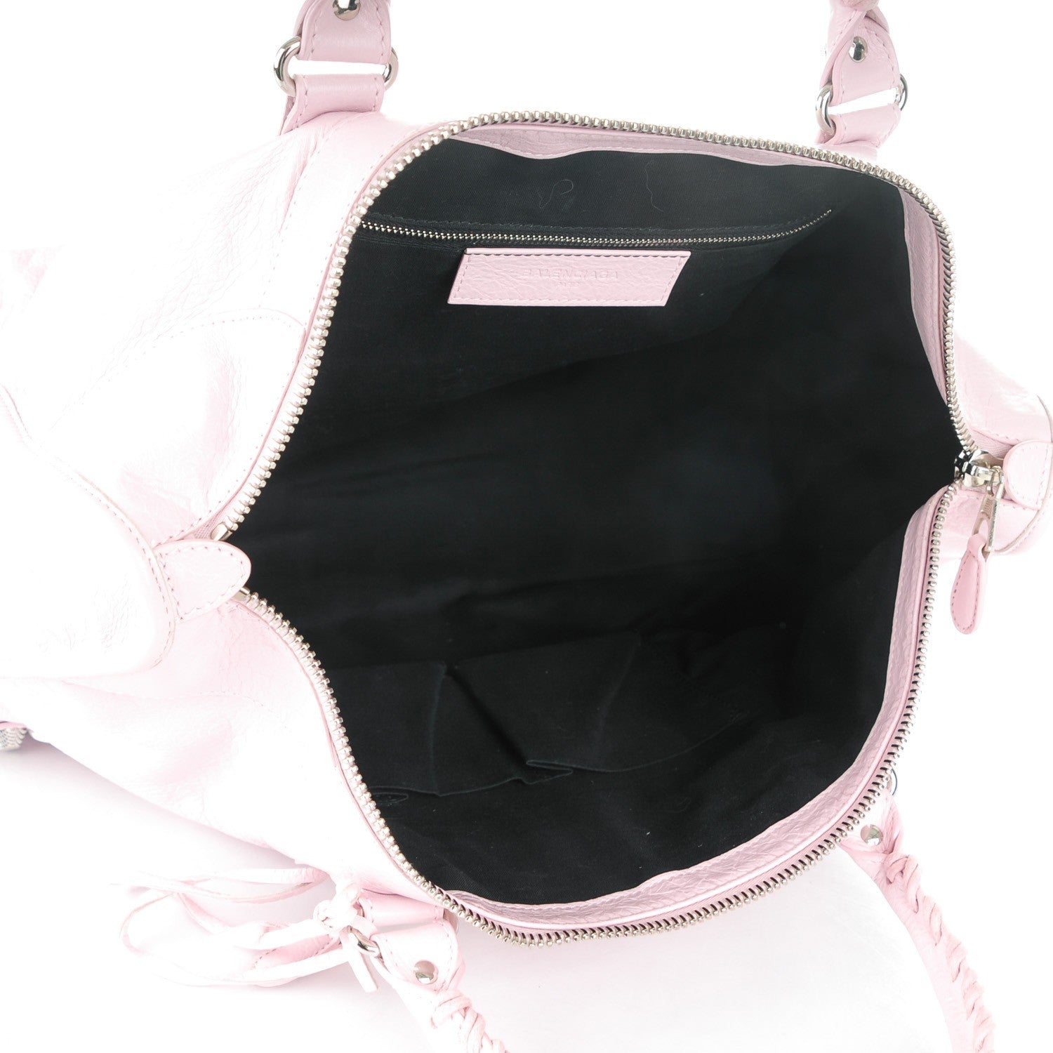 Balenciaga Agneau Giant 12 Silver Hardware Work Rose Poudre Rose Petunia 5 of 7