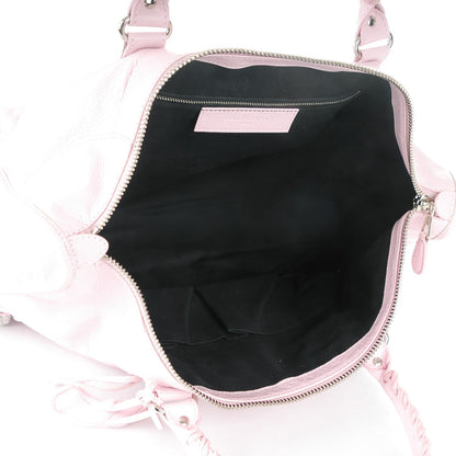 Balenciaga Agneau Giant 12 Silver Hardware Work Rose Poudre Rose Petunia 5 of 7