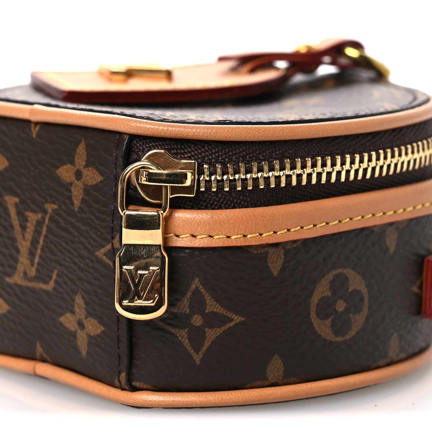 Louis Vuitton Monogram Boite Chapeau Necklace 9 of 10