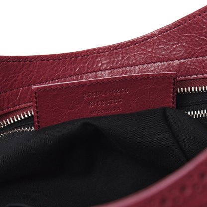 Balenciaga Agneau Giant Brogues Hardware City Cassis 6 of 9