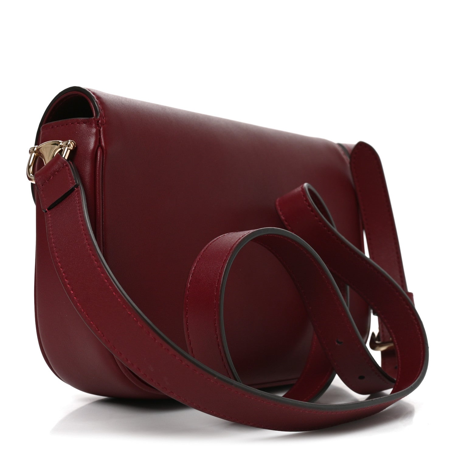 Gucci Arabella Calfskin Horsebit 1955 Shoulder Bag Rosso Ancora 3 of 11