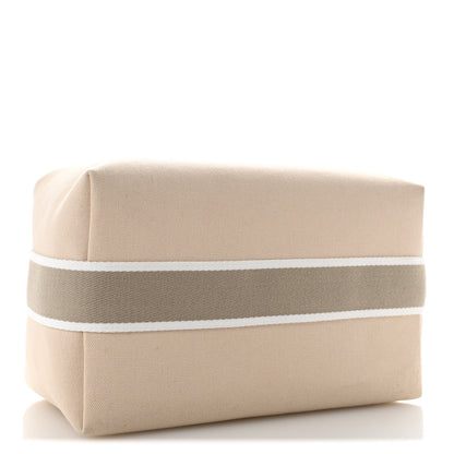 Hermes Canvas Large Bride-A-Brac Pouch Natural 4 of 7